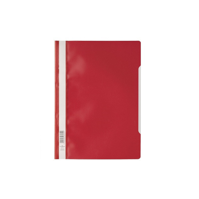 FARDE A GLISS.PLAS. A4 DURABLE ROUGE